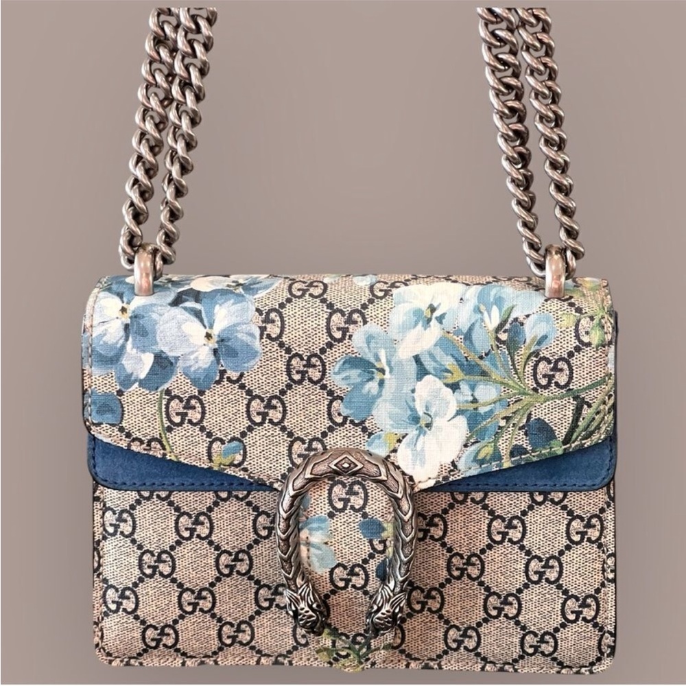 Gucci Blooms Mini Dinosyus Blue Floral